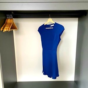 Aritzia dress with slit and back cut